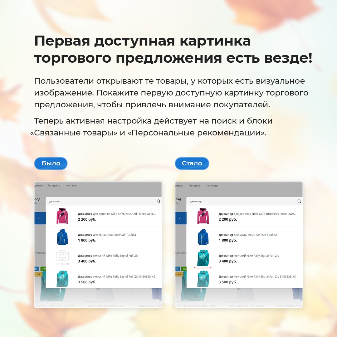 Обновление для готового решения интернет -магазина "Next"